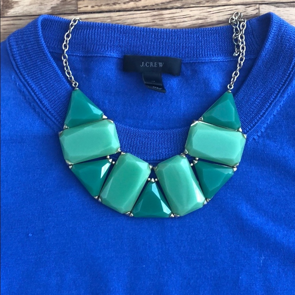 Francesca’s Green Statement Necklace